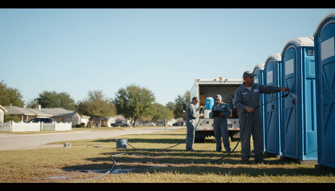 Long-Term Portable Toilet Rental in Sweetwater, OK near me